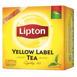Te Lipton Yellow Label 100 bolsitas